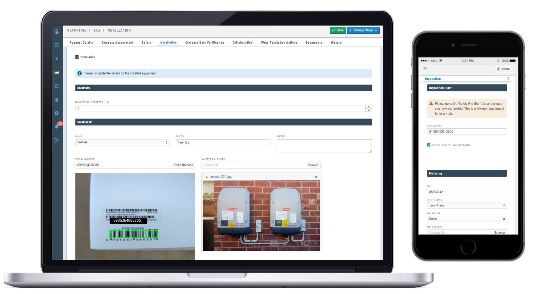 Field Service Form Automation Power